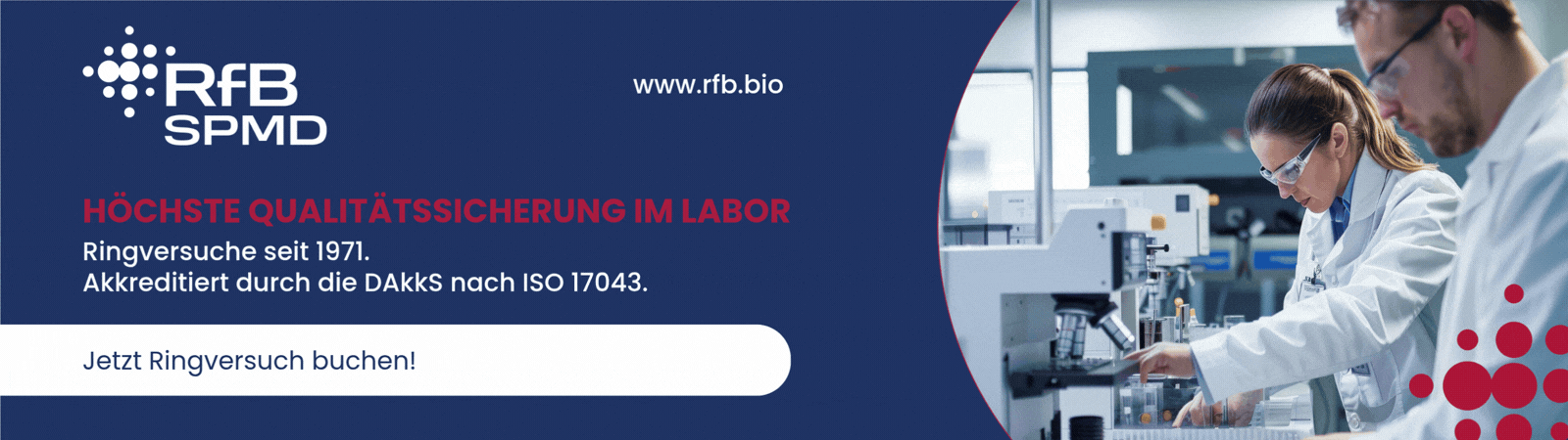 Referenzinstitut für Bioanalytik (RfB) – Ringversuche für Point-of-Care-Diagnostik